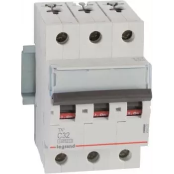Legrand TX3 istič MCB C 32A 3-polový 10kA 400V AC 3 moduly 404225