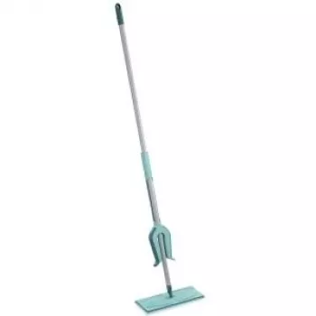 LEIFHEIT Picobello Micro Duo mop na podlahu s pákovým žmýkadlom, 33 cm mikrovláknová hlava, 140 cm oceľová tyč, zelená/biela