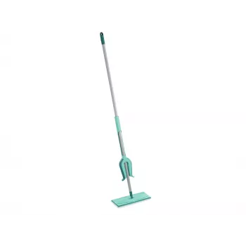 LEIFHEIT Picobello Micro Duo mop na podlahu s pákovým žmýkadlom, 33 cm mikrovláknová hlava, 140 cm oceľová tyč, zelená/biela