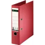 LEITZ 180° zakladač A4 80 mm červený kartón plný papierový poťah 1007-00-25