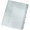 LEITZ A4 Extra Wide PP indexové oddeľovače 1-5, sivá s popisovateľným krycím listom 1283-00-85