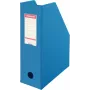 LEITZ Esselte Standard stojan na časopisy DIN A4 modrý 100 mm PVC povrchový kartón 56075