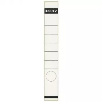 LEITZ etikety na chrbát pre zakladače, 39 x 285 mm, dlhé, úzke, biele, balenie 100 ks (1648-00-01)