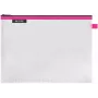LEITZ WOW Traveller vrecko na zips veľké, ružové, vodoodpudivé, A4, 1 kus 4026-00-23