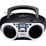 Lenco SCD-501 WH prenosný CD prehrávač s Bluetooth, FM rádiom, USB-MP3 prehrávaním, biela/čierna