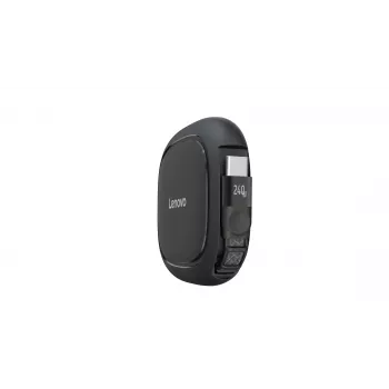 Lenovo 240W USB-C Navíjací kábel, čierny, 1,2 m, USB 2.0