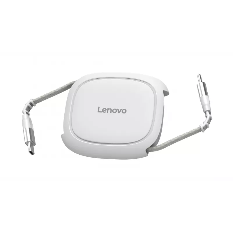 Lenovo 240W USB-C Zaťahovací kábel, biely