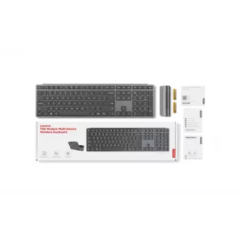 Lenovo 700 Modern Multi-Device bezdrôtová klávesnica Lithuanian Luna Grey