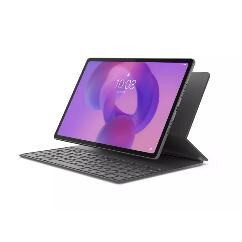 Lenovo Folio klávesnica pre Idea Tab Plus - Storm Grey, QWERTY US, trackpad (ZG38C07528)
