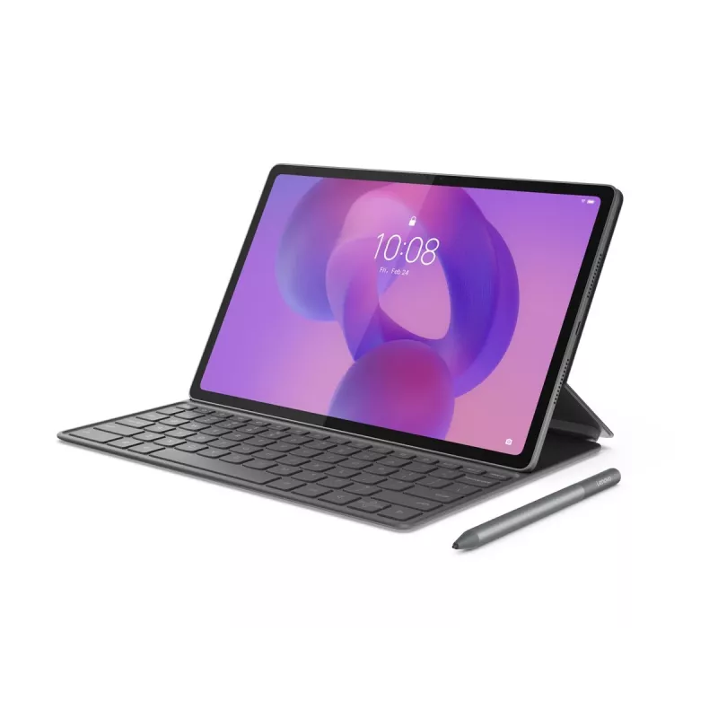 Lenovo Folio klávesnica pre Idea Tab Plus - Storm Grey, QWERTY US, trackpad (ZG38C07528)