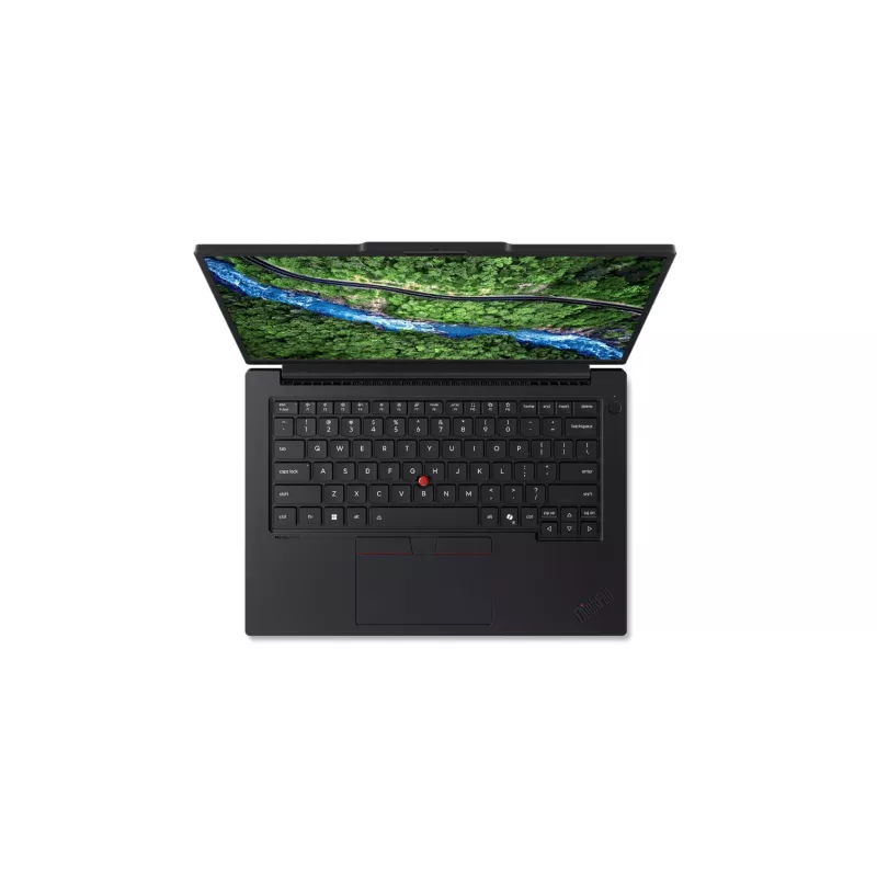 Lenovo ThinkPad P14s Gen 7 14,5 palcový WUXGA notebook, Intel Core Ultra 7 356H, 16GB RAM, 512GB SSD, NVIDIA RTX PRO 500 Blackwell Generation 6GB, Windows 11 Pro, nordická podsvietená klávesnica, čierna, čítačka odtlačkov prstov