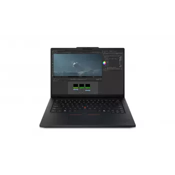 Lenovo ThinkPad P14s Gen 7 14,5 palcový WUXGA notebook, Intel Core Ultra 7 356H, 16GB RAM, 512GB SSD, NVIDIA RTX PRO 500 Blackwell Generation 6GB, Windows 11 Pro, nordická podsvietená klávesnica, čierna, čítačka odtlačkov prstov