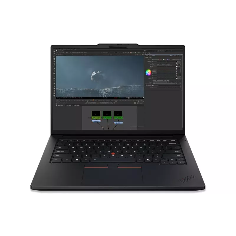Lenovo ThinkPad P14s Gen 7 14,5 palcový WUXGA notebook, Intel Core Ultra 7 356H, 32GB RAM, 1TB SSD, NVIDIA RTX PRO 500 Blackwell Generation 6GB, Windows 11 Pro, nordická podsvietená klávesnica, čierna, čítačka odtlačkov prstov, 5G