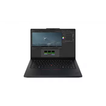 Lenovo ThinkPad P14s Gen 7 14,5 palcový WUXGA notebook, Intel Core Ultra 7 356H, 32GB RAM, 1TB SSD, NVIDIA RTX PRO 500 Blackwell Generation 6GB, Windows 11 Pro, nordická podsvietená klávesnica, čierna, čítačka odtlačkov prstov, 5G