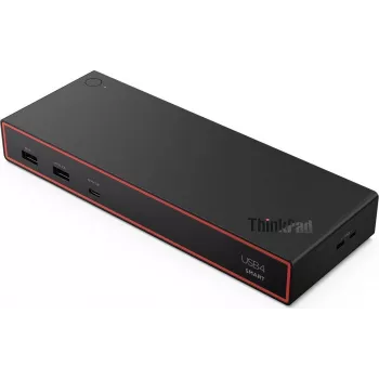 Lenovo ThinkPad USB4 Smart Dock 5500 dokovacia stanica s 135W napájacím zdrojom, čierna (40BC0135DE)