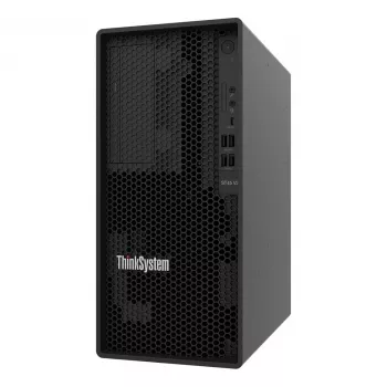 Lenovo ThinkSystem ST45 V3 7DH5 vežový server - AMD EPYC 4124P 12-jadrový, 16GB DDR5 ECC, 8x 3,5