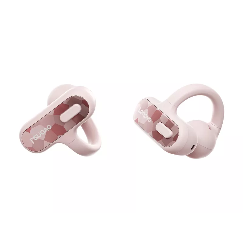 Lenovo X500 Slúchadlá Open-Ear Clip-on, ružové, Bluetooth, vstavaný mikrofón