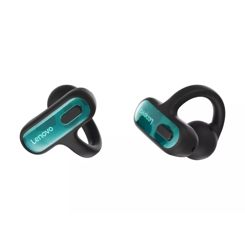 Slúchadlá Lenovo X500 Open-Ear s klipom, čierne, Bluetooth, vstavaný mikrofón