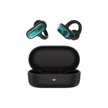 Slúchadlá Lenovo X500 Open-Ear s klipom, čierne, Bluetooth, vstavaný mikrofón