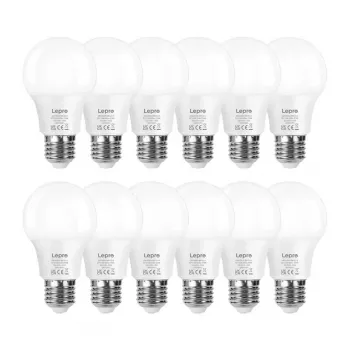 LEPRO 100089-WW-EU-12 LED žiarovka E27 A60 8,5W (ekvivalent 60W) 806 lm 2700K teplá biela 180° balenie 12 ks