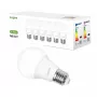 LEPRO 100090-DW-EU-6 LED žiarovka, E27, A60, 8,5 W (zodpovedá 60 W), 806 lm, 6500 K studená biela, 180° uhol vyžarovania, balenie 6 ks