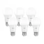 LEPRO 100092-WW-EU-6 A60 E27 7W 800lm 2700K stmievateľná LED žiarovka, energetická trieda E, balenie 6 ks
