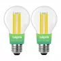LEPRO 100094-WW-EU-2 E27 filamentová LED žiarovka, 7,2 W (zodpovedá 100 W), 1521 lm, 2700K teplá biela, energetická trieda A, balenie 2 ks
