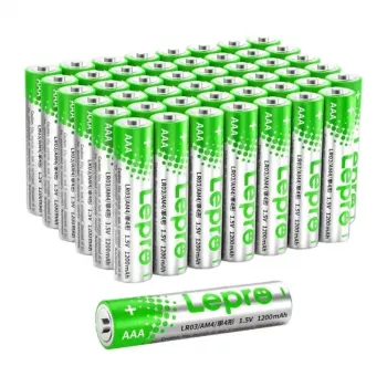 LEPRO 130001-48 AAA R3 alkalické batérie, balenie 48 ks | 1,5V dlhá životnosť, bez ortuti