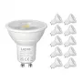 LEPRO 200084-DW-EU-10 GU10 stmievateľná LED žiarovka, 4,5 W, 345 lm, 6500 K, 38°, 10 kusov