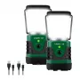 LEPRO 3300008-2 kempingová lampa, 4400mAh, balenie 2 ks