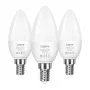 LEPRO 600059-WW-EU-3 LED žiarovka E14 C37 4,2W (ekvivalent 40W) 470lm 2700K teplá biela 250° uhol vyžarovania balenie 3 ks