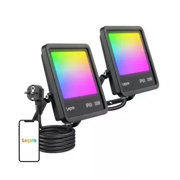 Lepro F1 30W LED reflektor IP65 3000lm 5000K