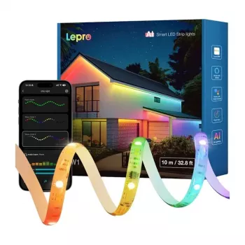 Lepro SW1 10m Wi-Fi Bluetooth RGBIC LED pás