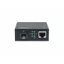 LevelONE GVM-2000 Smart Gigabit RJ45 na SFP Media Converter, kompatibilný s 19-palcovým Rack-Mount, 10/100/1000 Mbps