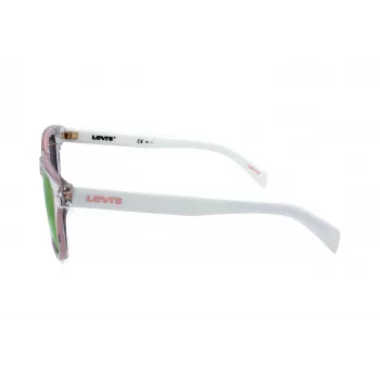 LEVI'S LV-1002-S-900 unisex hranaté slnečné okuliare čierne/sivé 53 mm
