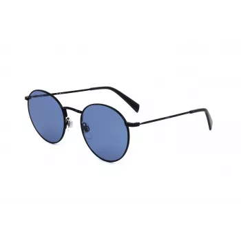 LEVI'S LV-1005-S-08A unisex slnečné okuliare - klasický obdĺžnikový acetátový rám - UV400 sivé polykarbonátové šošovky - 52/21/145 mm