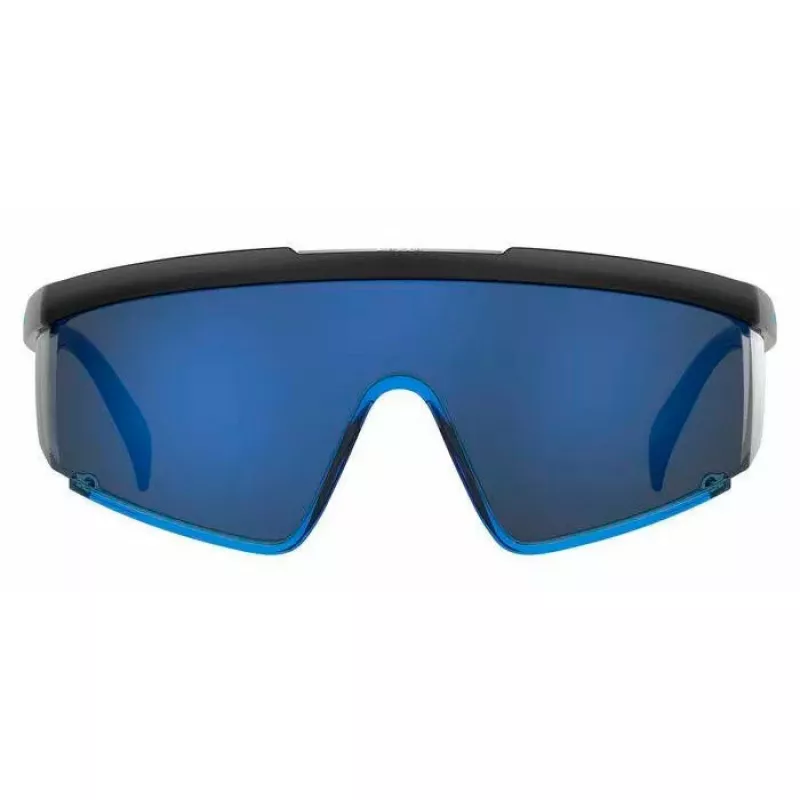 Levi's LV-1008-S-OY4 unisex Shield slnečné okuliare - čierny rám sivé sklá UV400