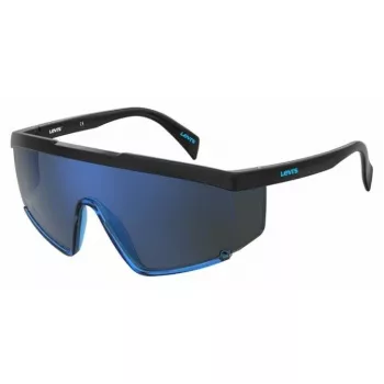 Levi's LV-1008-S-OY4 unisex Shield slnečné okuliare - čierny rám sivé sklá UV400