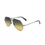 Levi's LV-1012-S-R80 unisex hranaté slnečné okuliare Havana/hnedá 57mm