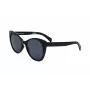 LEVI'S LV-1015-S-807 dámske hranaté slnečné okuliare - čierny rám, sivé sklá, ochrana UV400