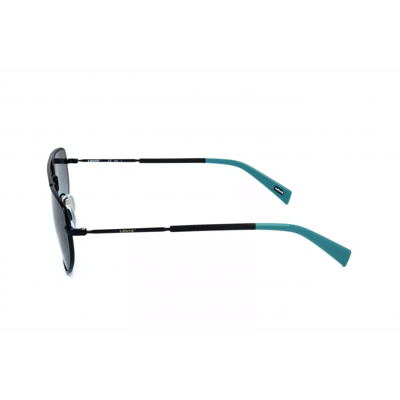 LEVI'S LV-1018-S-807 unisex slnečné okuliare, čierny rám, sivé sklá, 59 mm