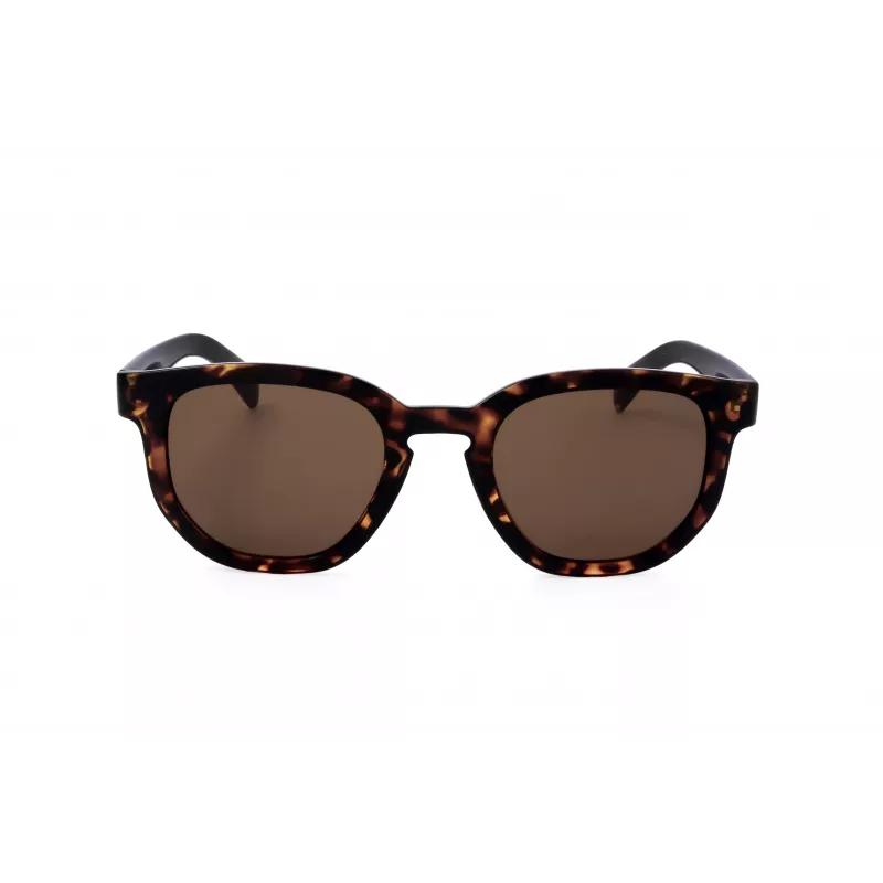 LEVI'S LV-1022-S-086 Unisex obdĺžnikové slnečné okuliare - havana rám, hnedé sklá, 51 mm