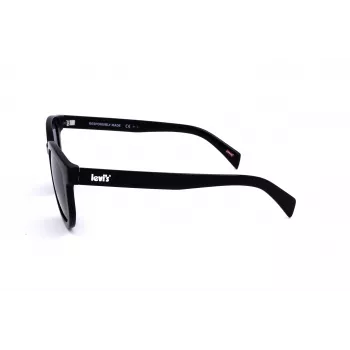 LEVI'S LV-1022-S-807 unisex square slnečné okuliare čierna/sivá 51mm