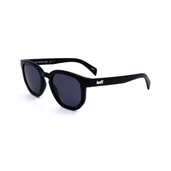LEVI'S LV-1022-S-807 unisex square slnečné okuliare čierna/sivá 51mm