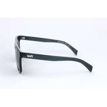 LEVI'S LV-1023-S-PJP Unisex polarizované slnečné okuliare - čierny/sivý rám, sivé sklá, 53mm