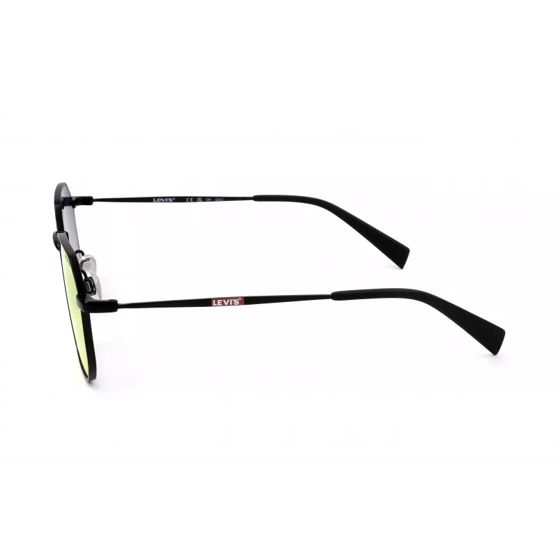 LEVI'S LV-1035-S-003 Unisex slnečné okuliare, čierny rám, sivé sklá, 51/22/140 mm