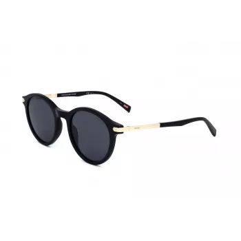 LEVI'S LV-5021-S-807 dámske hranaté slnečné okuliare čierna/sivá 51 mm