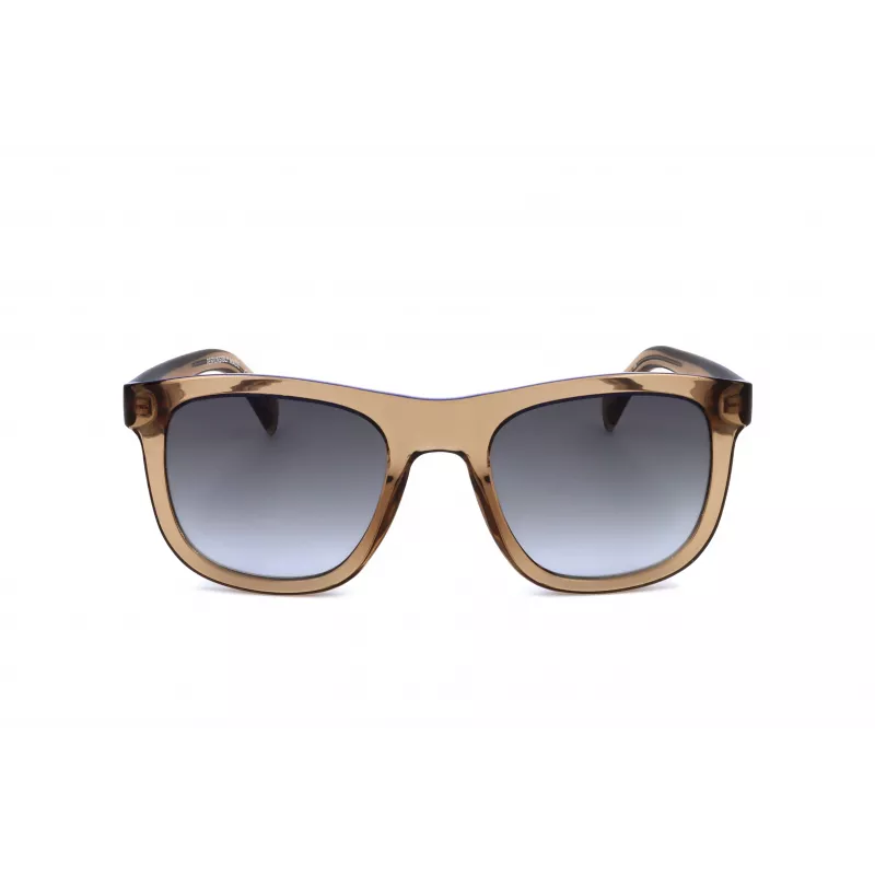 LEVI'S LV1023S09GB unisex slnečné okuliare - matný čierny rám, sivé sklá, 53 mm
