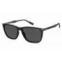 Levi's LV5020S807F7I pánske hranaté acetátové slnečné okuliare - Havana/zelená - 57/17/145 mm