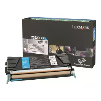 Lexmark C5220CS azúrová tonerová kazeta - originál - pre C522, C524, C530, C532, C534